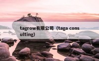 tagrow有限公司（taga consulting）